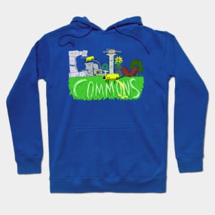 "Creative Commons" by @crudlydrawn Hoodie